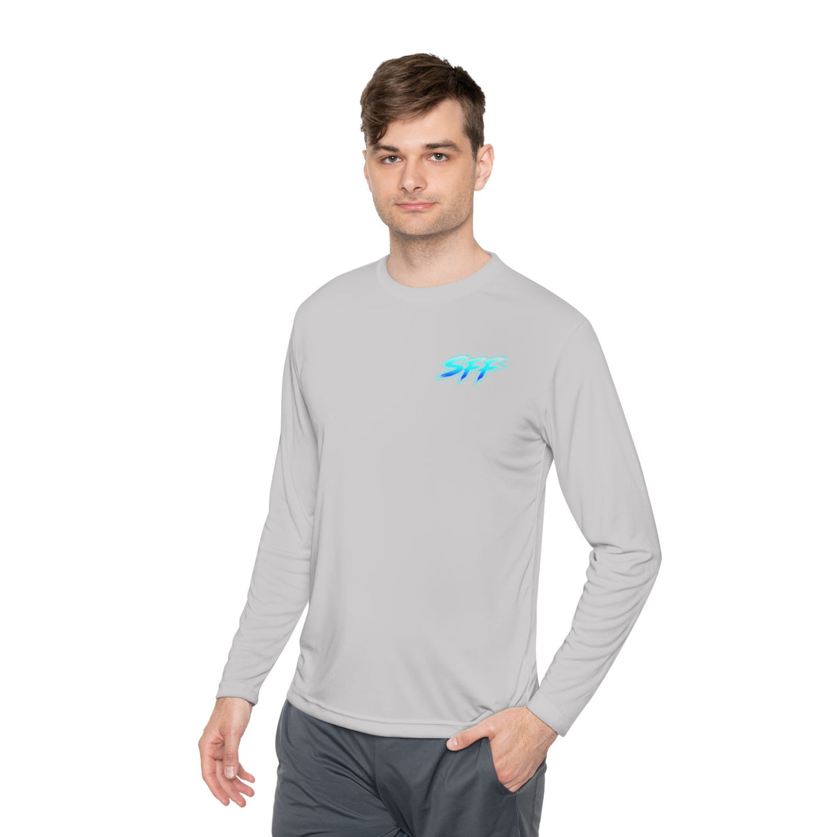 South Flawdas Fishing Long Sleeve Tee — Coastal Sunset Tarpon Boat Graphic