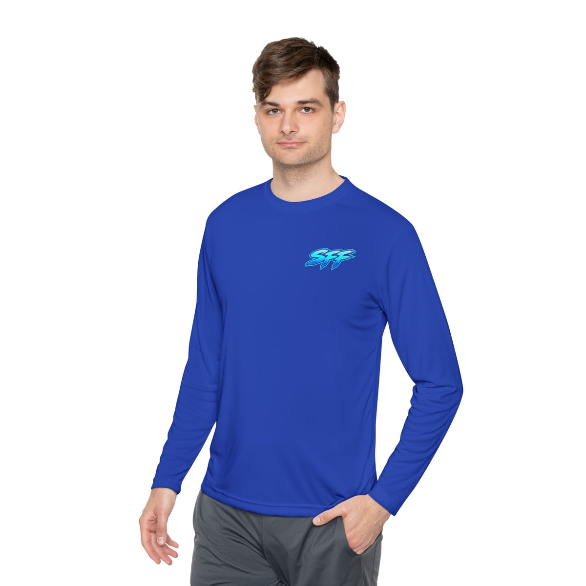 South Flawdas Fishing Long Sleeve Tee — Coastal Sunset Tarpon Boat Graphic