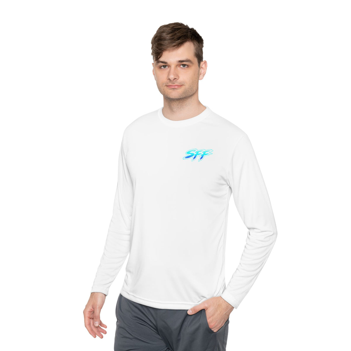South Flawdas Fishing Long Sleeve Tee — Coastal Sunset Tarpon Boat Graphic